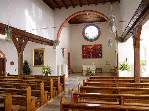 Kirche Maria Immaculata Innenaufnahme