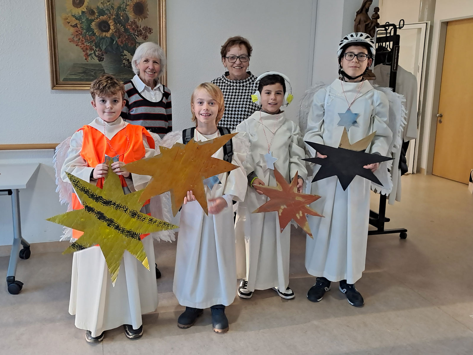 Vier Engel zu Besuch in St. Elisabeth